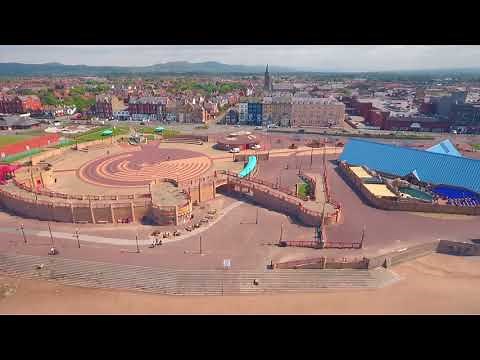 Rhyl North Wales UK Seafront