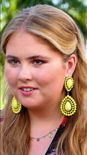 The Scary Truth about Princess Amalia’s Life 👑 #PrincessAmalia #RoyalFamily #DutchRoyals