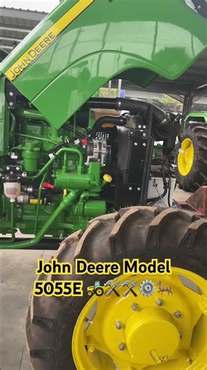 The best Tractor John Deere Model 5055E🦌🦌⚙️