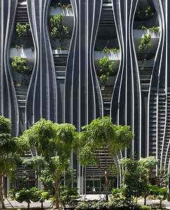 Design Bridge's identity for Singapore's latest iconic building celebrates an 'oasis in the city'