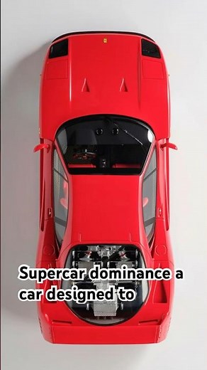 Ferrari F40: The Last Supercar of Enzo Ferrari’s Legacy | Iconic 200+ MPH Masterpiece