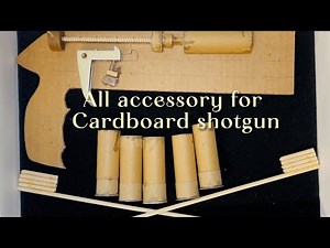 DIY Cardboard Shotgun – Looks Real! 😱