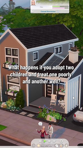 Sims 4 Drama: Adopted Children Storyline Gameplay
