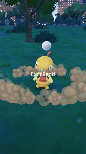 Pokémon GO - Excellent Throw of the Day - Scraggy #pokemongo #excellentthrow