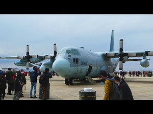 [4K] KC-130H 080号機 - 小牧基地オープンベース 空中給油・輸送機 Lockheed C-130 Hercules 85-1080 - JASDF Komaki Base