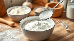 how much baking powder do i add to plain flour? - Test Food Kitchen