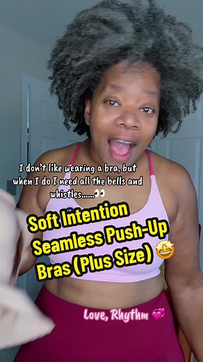WOW 🤩 Soft Intention Plus Size Back Fat Smoothing Jelly Bra 7 Row Hooks, Seamless, Everyday, Push up #bra #seamlessbra #pushupbra #tiktokshopcreatorpicks @Soft Intention US