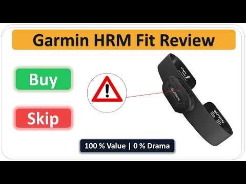 🔥 Garmin HRM-Fit Review | Best Heart Rate Monitor for Women? Full Details!