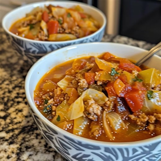 Keto Cabbage Soup: "Warm, hearty, and full of flavor — this keto cabbage soup is the ultimate comfort food in a bowl! Low-carb, filling, and perfect for cozy nights. Only 5g net carbs per serving. Recipe in 1st (c.o.m.m.e.n.t) | Keto & Low Carb Food Network