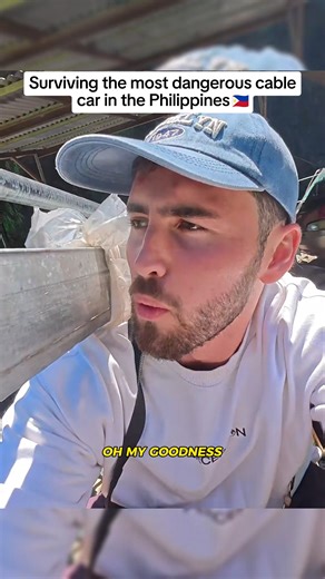 I survived the sketchiest cable car 🇵🇭 | Luke Damant