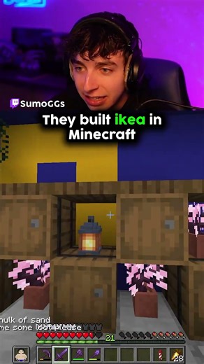 They built IKEA in Minecraft...