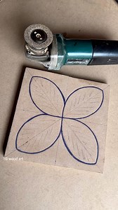 Amazing angle grinding wood carving techniques | PVJ wood carving