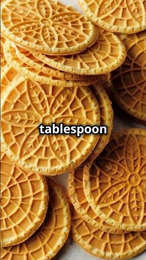 Classic Anise Pizzelles Recipe