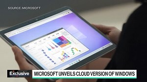 WATCH: Nadella says Microsoft is developing Windows 365, a cloud-based operating system that allows full access to a computer over different devices.