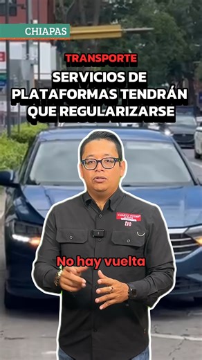 No hay vuelta atrás y las personas que brindan servicios en plataformas tendrán que regularizarse, esto a través del pago de derechos y de impuestos por cada viaje realizado #NoticiaAlMomento #TuDiarioVivir #CuartoPoderMx #Chiapas #México | Cuarto Poder Mx