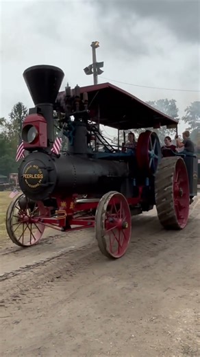 New Centerville Farmers And Thresherman’s Jubilee 2025 Peerless Steam Traction Engine