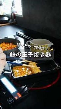 【鉄の玉子焼き器】卵１個でも！ 玉子焼きがつくりやすい
