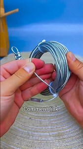 Heavy Duty Stainless Steel Wire Rope with Locking Carabiner Hooks