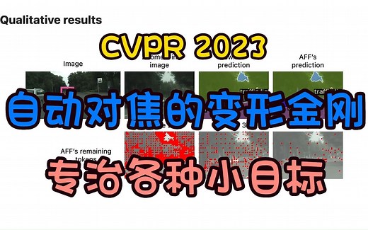 CVPR 2023【已开源】| 苹果&俄勒冈州立大学发布，AutoFocusFormer：自动对焦的变形金刚，专治各种难缠小目标！