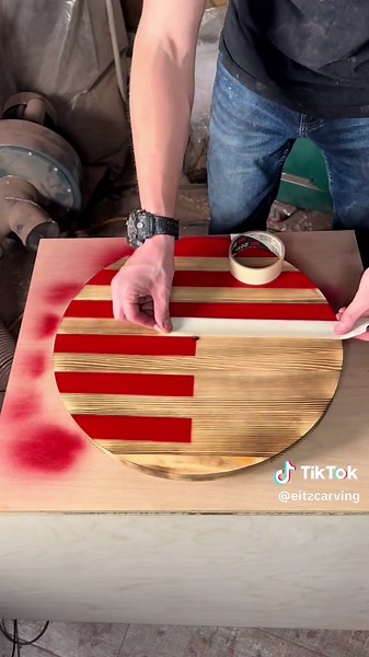 Stunning American Flag Clock: DIY Woodworking Project