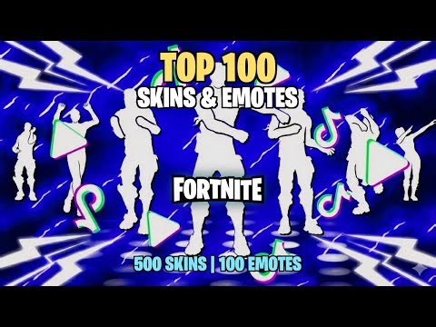 Fortnite Chapter 6 Emotes and Skins - Popular Fortnite Compilation