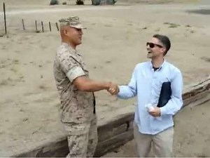 Guy Gets Punked by Drill Instructor