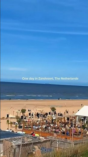Zandvoort Netherlands look this amazing beach 🏖️
