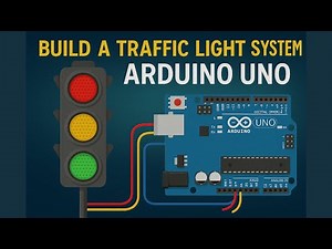 🚦 Build a Traffic Light System with Arduino Uno 🛑🟡🟢 | Easy LED Project for Beginners 🤖💡