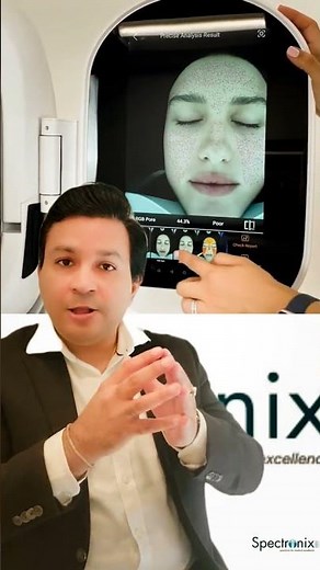 Advanced Skin Analysis System #skinanalysis #skinanalizer #skinanalyser #beauty #beautyhacks #dubai