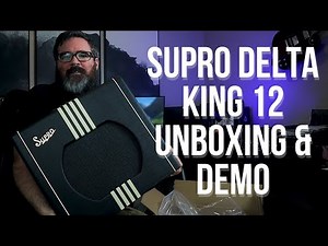 Supro Delta King 12 Unboxing & Demo