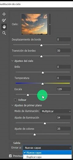 Tutorial de Photoshop 2021: Cómo cambiar el cielo paso a paso PARTE 8 #shorts