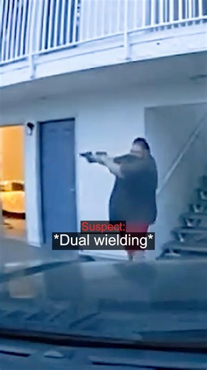 Dual Wielding Suspect Thinks He’s Max Payne