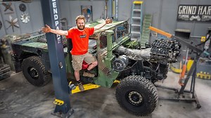 We Put a Corvette Engine in our Humvee!