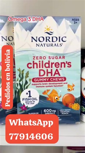Nuevo estock realiza tu Pedido #autismobolivia #nordic #dha #autismo #tdah