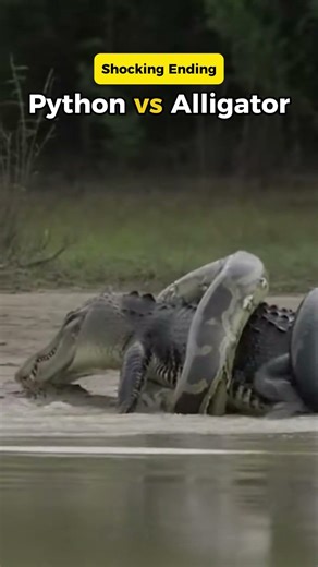 Python vs Alligator 😱 You Won’t Expect This