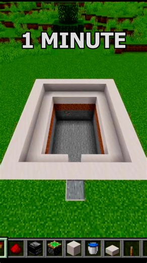 Hidden Pool in Minecraft 1.19 #minecraft