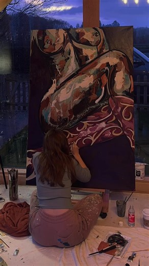 Female Gaze in Oil Painting: Cowgirl Art Insights