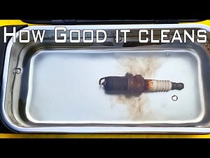 Watch how ultrasonic cleans spark plugs/Pushing gas pedal but no acceleration/Oil in spark plug hole