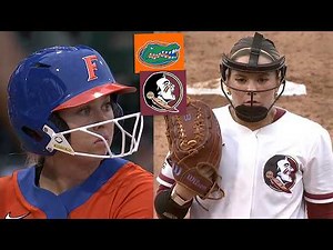 #8 Florida vs #13 Florida State Women's College Softball Highlights Full Game 2026