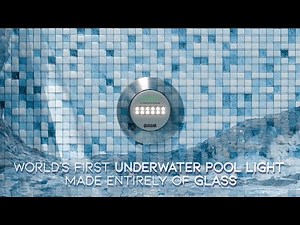 QUASAR - World’s first underwater pool light made entirely of glass