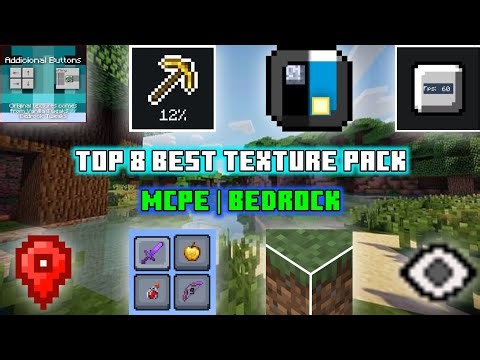 TOP 8 Best Texture Pack for Minecraft Bedrock For Mcpe | 7BLOCK