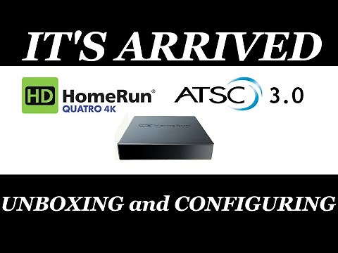 Unboxing and Setting up the HDHomeRun ATSC 3.0 4k QUATRO TV Tuner