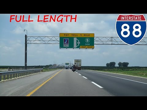 Interstate 88 - Illinois westbound