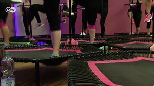 Jumping for health - trampoline workouts