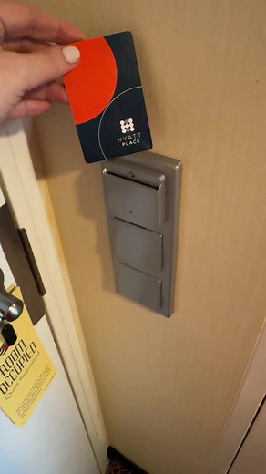 Cruise Tip #1: bring an old hotel card so that you don’t have to use your cruise room key to keep the lights on #disneymom #cruiselife