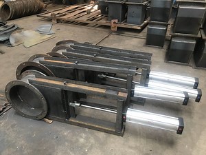 [Hot Item] Stainless Steel Pneumatic Slide Gate Valve with High Performance