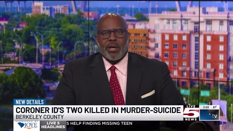 Berkeley County Coroner identifies two killed in murder-suicide