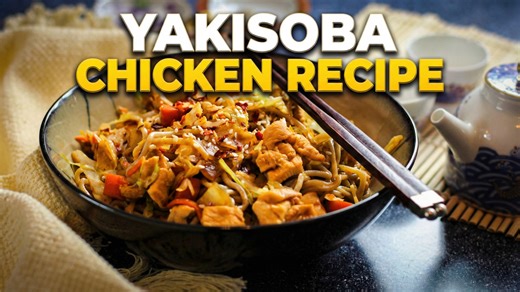 How to make quick and tasty chicken yakisoba