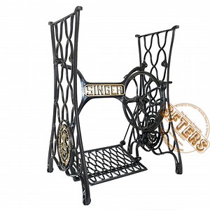 SINGER Sewing Machine Treadle Table Cast Iron Stand Legs Refurbished by 3FTERS - Etsy