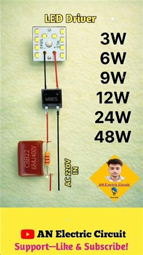 LED Driver Module | #shortsfeed #electricalengineering #electronics